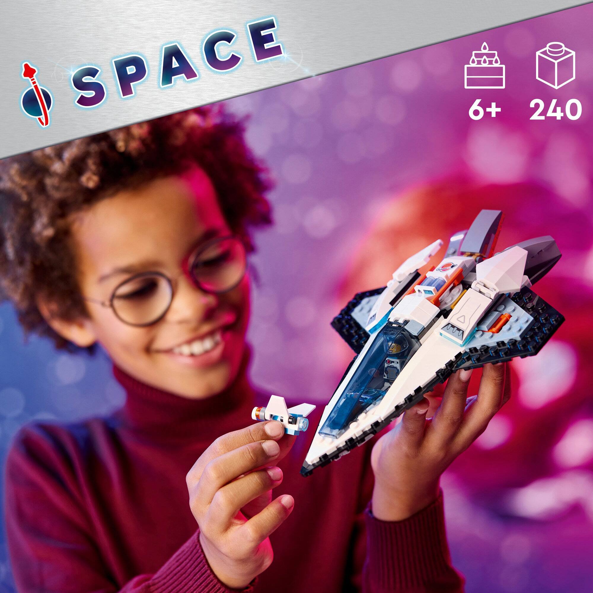 LEGO® City Interstellar Spaceship Toy Playset 60430